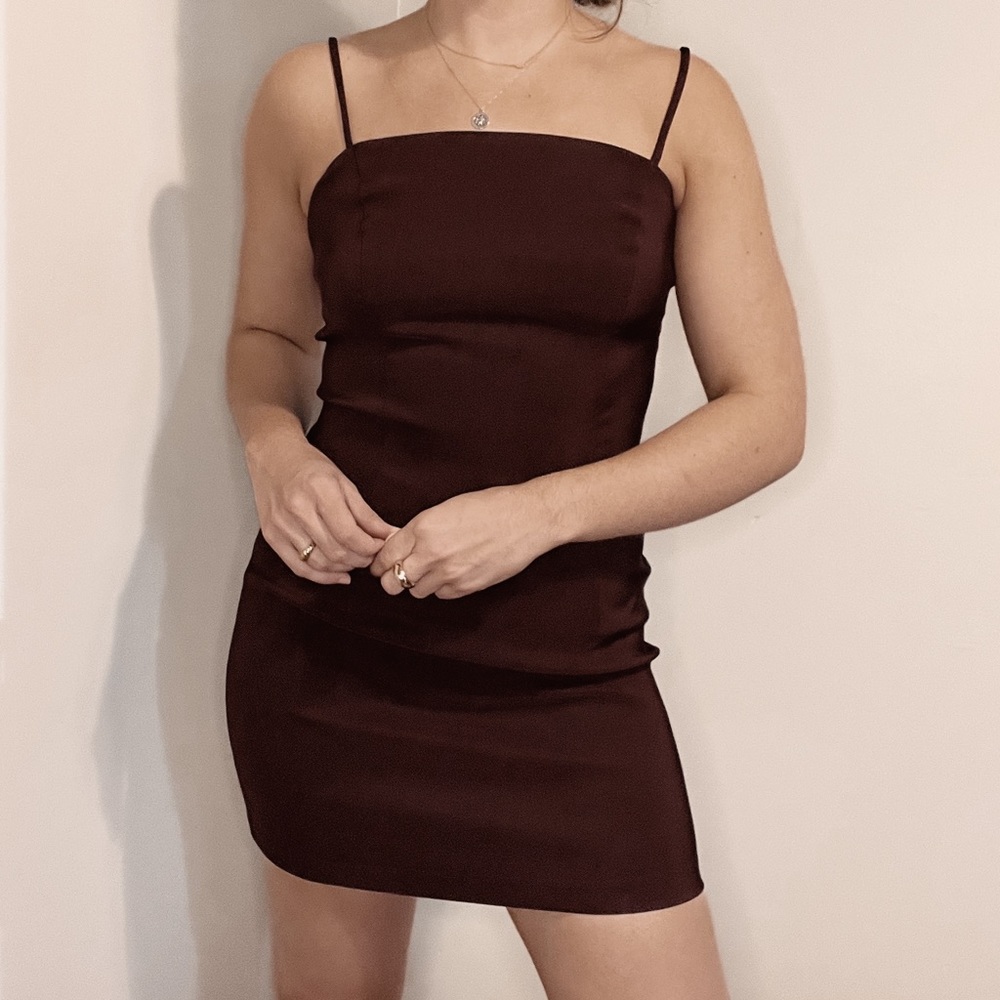 Deep Wine Dress